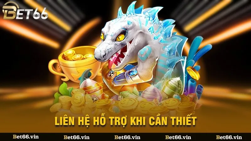 Liên hệ hỗ trợ khi cần thiết
